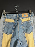 Vintage Two-Tone Jeans - Funkify