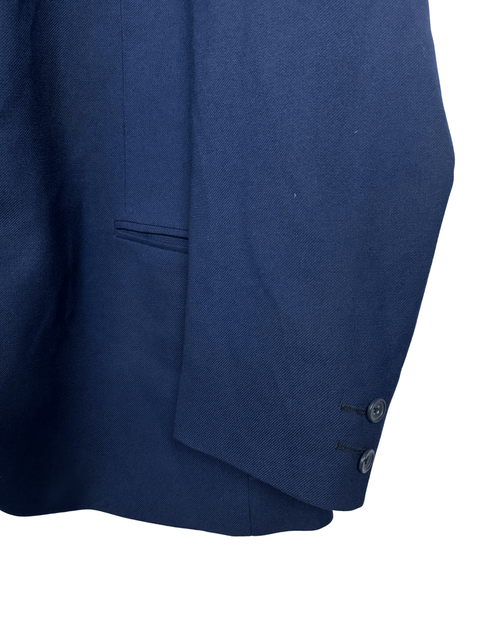 Vintage UNAG 1976 Navy Blue Blazer - Virgin Wool Blend - Funkify