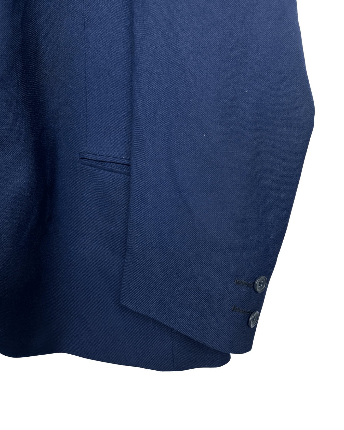 Vintage UNAG 1976 Navy Blue Blazer - Virgin Wool Blend - Funkify
