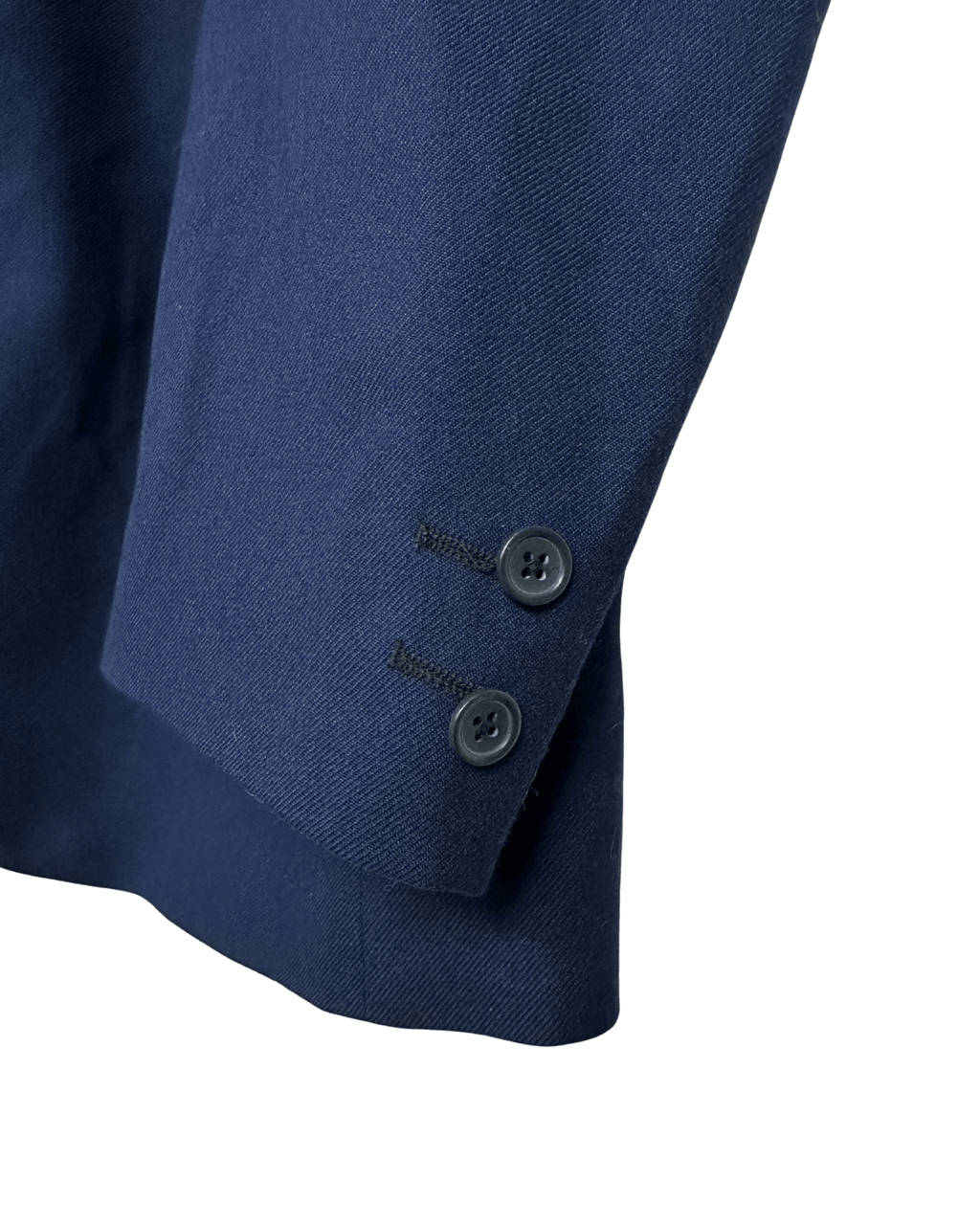 Vintage UNAG 1976 Navy Blue Blazer - Virgin Wool Blend - Funkify