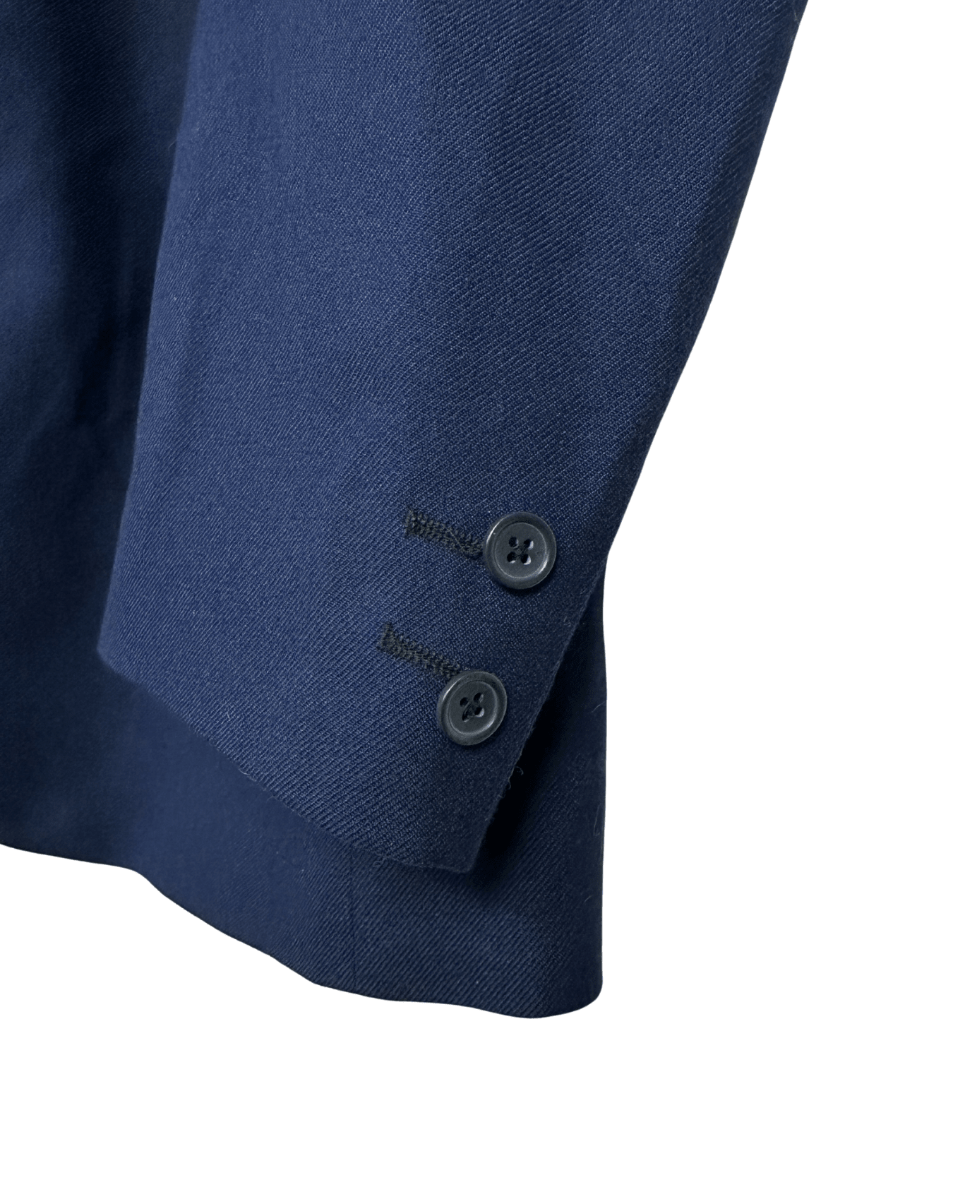 Vintage UNAG 1976 Navy Blue Blazer - Virgin Wool Blend - Funkify