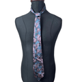 Vintage Van Megen Silk Necktie 9.5 cm - Funkify
