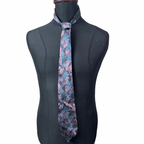 Vintage Van Megen Silk Necktie 9.5 cm - Funkify