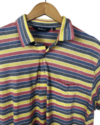 Vintage Wolsey Striped Polo Shirt XL - Funkify