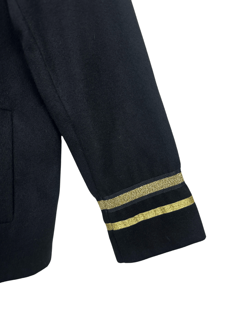 Vintage Women's Military Style Double Breasted Blazer - Funkify
