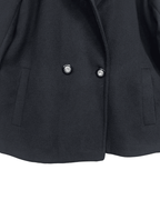 Vintage Women's Military Style Double Breasted Blazer - Funkify