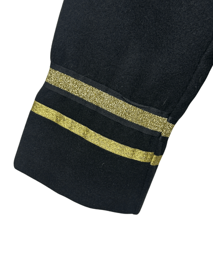 Vintage Women's Military Style Double Breasted Blazer - Funkify