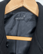 Vintage Women's Military Style Double Breasted Blazer - Funkify