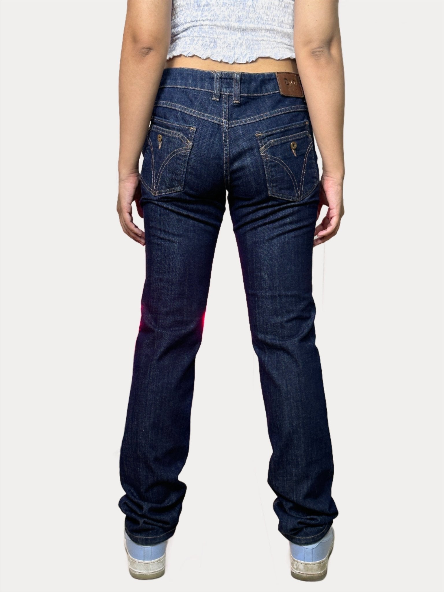 Vintage Y2K D&G 'Cute' Low-Waist Women's Jeans - Funkify
