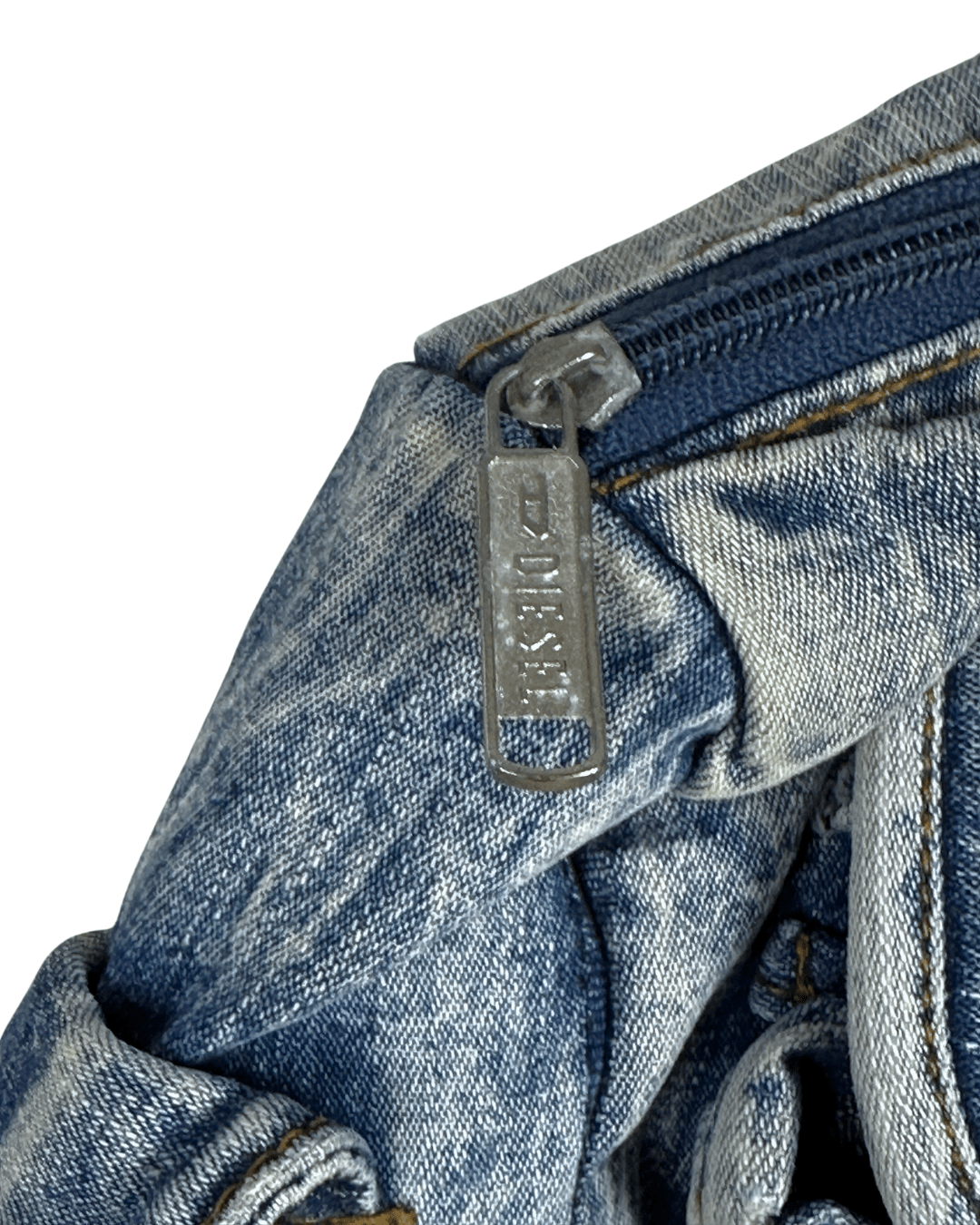 Vintage Y2K Diesel Denim Shoulder Bag - Funkify