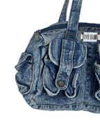 Vintage Y2K Diesel Denim Shoulder Bag - Funkify