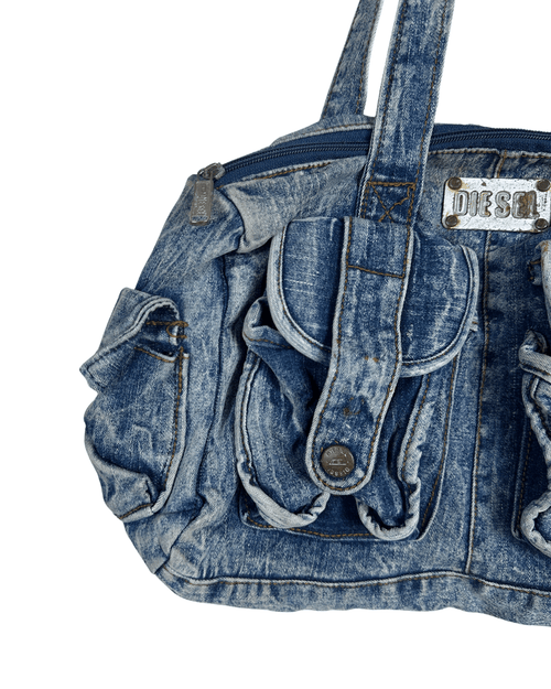 Vintage Y2K Diesel denim shoulder bag