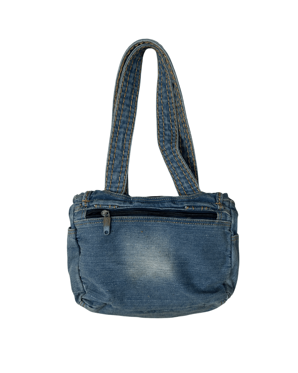Vintage Y2K Diesel Nation Distressed Denim Bag - Funkify