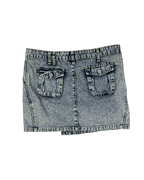 Vintage Y2K Hoso Place Denim Mini Skirt - Funkify