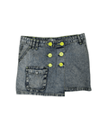Vintage Y2K Hoso Place Denim Mini Skirt - Funkify