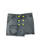 Vintage Y2K Hoso Place Denim Mini Skirt - Funkify