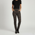 Checkered vintage Yessica women's pants