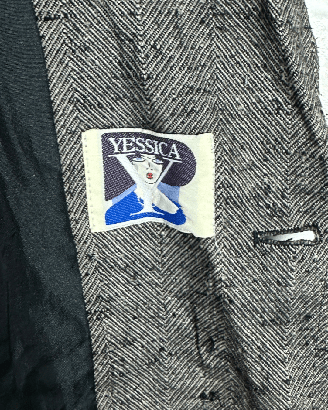 Vintage Yessica Double Breasted Women's Blazer - Funkify