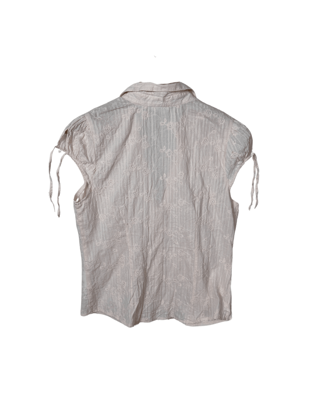 Vintage Yessica Embroidered Fish Hook Blouse - Funkify