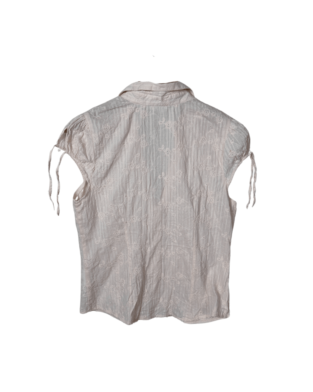 Vintage Yessica Embroidered Fish Hook Blouse - Funkify