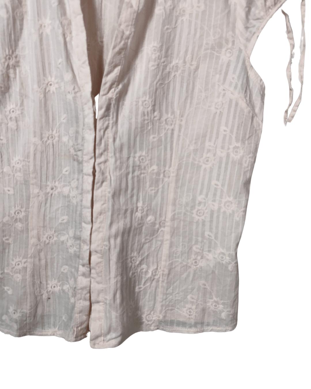 Vintage Yessica Embroidered Fish Hook Blouse - Funkify