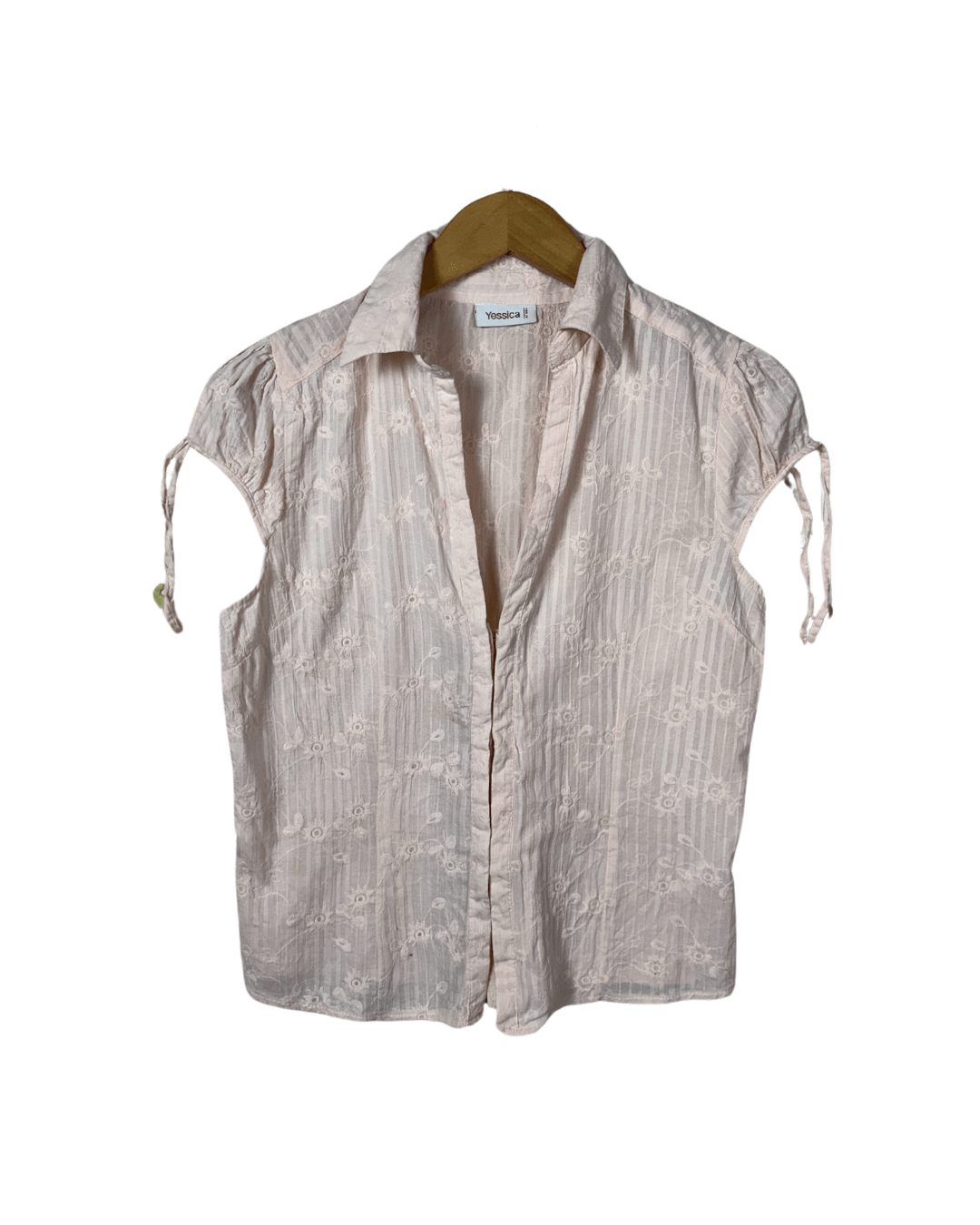 Vintage Yessica Embroidered Fish Hook Blouse - Funkify