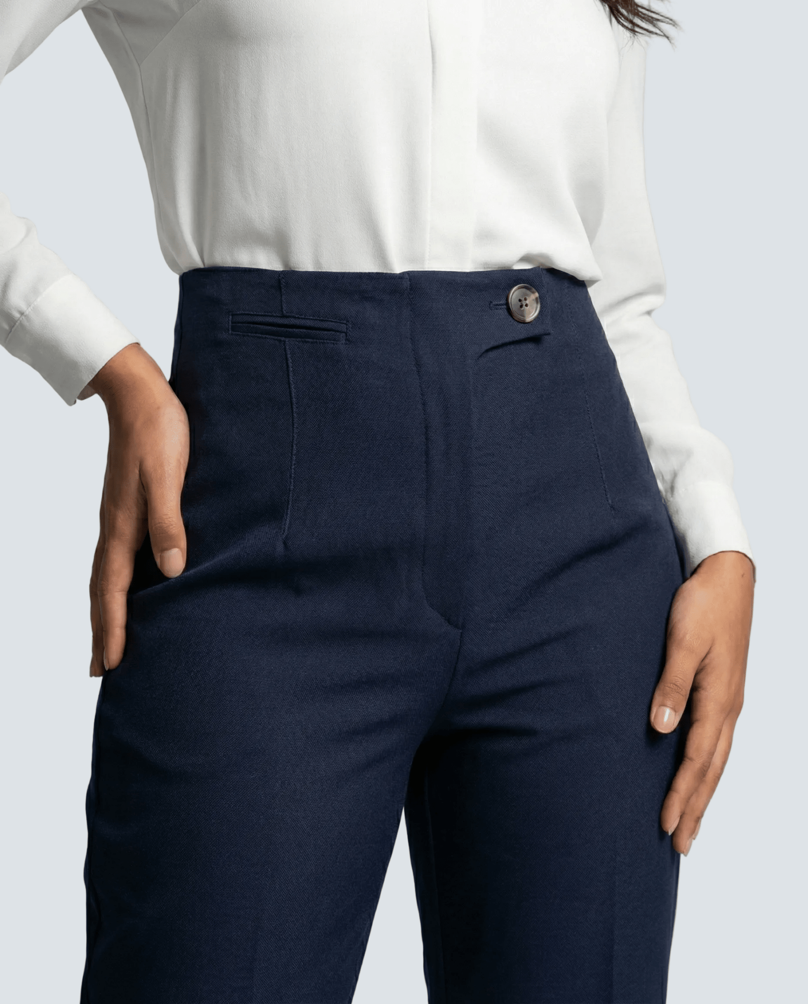 Vintage Yessica Navy Women's Pants - Funkify