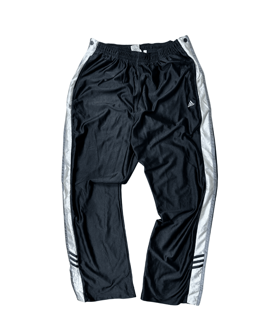 Vntg 2001 Adidas Originals Side Snap Button Pants XL - Funkify