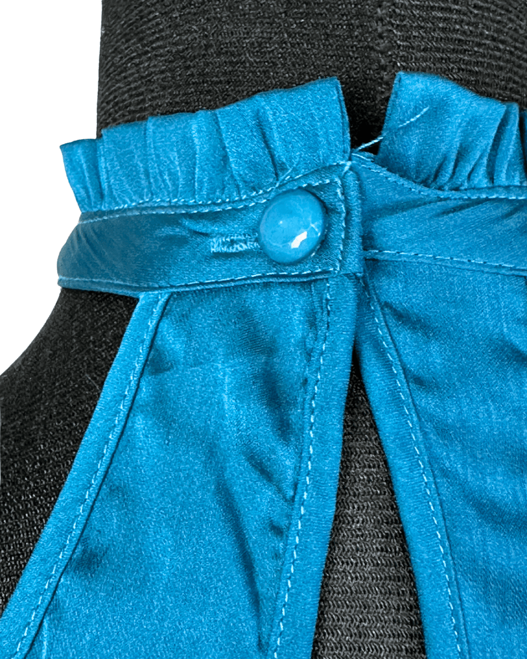 Voice Halter Neck Ruffled Blouse Small - Funkify