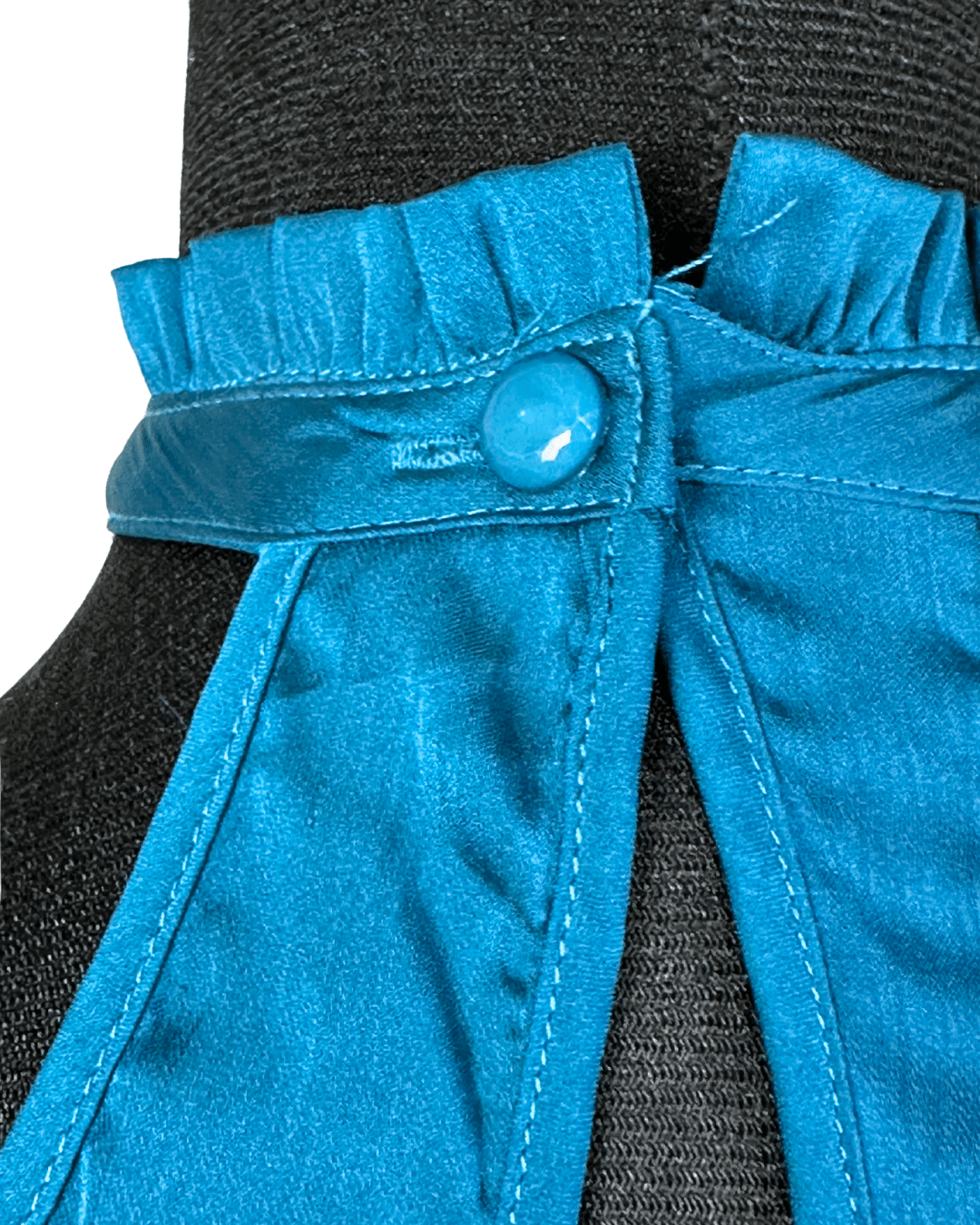Voice Halter Neck Ruffled Blouse Small - Funkify