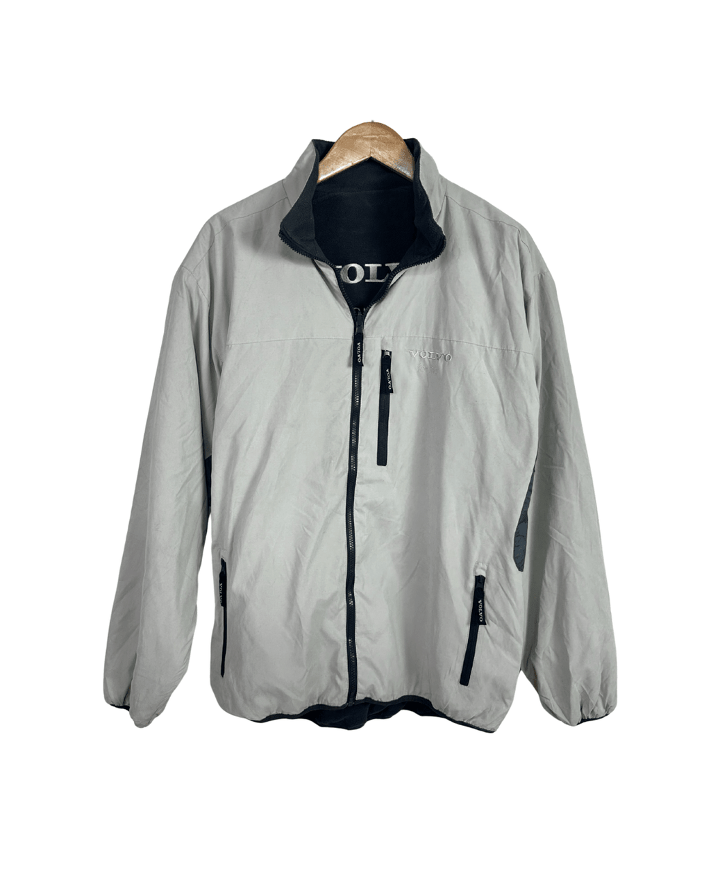 Volvo 2in1 Reversible Fleece/Windbreaker Jacket XL - Funkify
