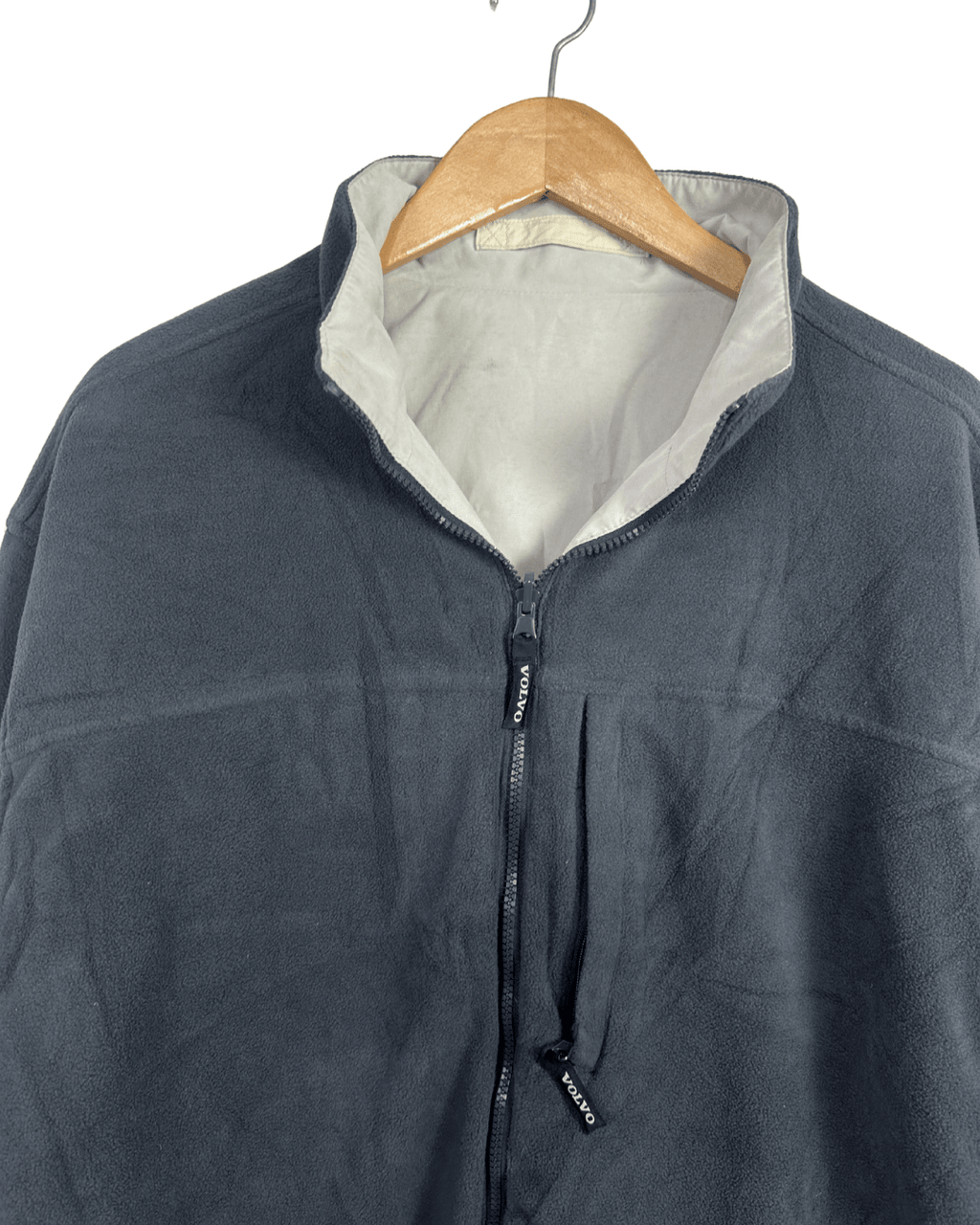 Volvo 2in1 Reversible Fleece/Windbreaker Jacket XL - Funkify