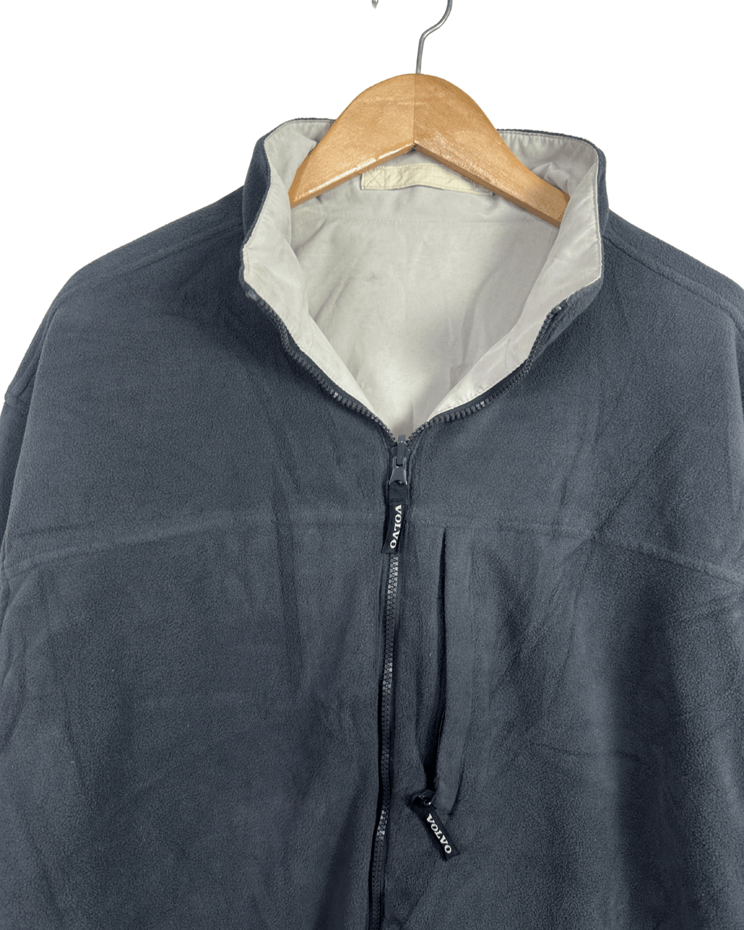 Volvo 2in1 Reversible Fleece/Windbreaker Jacket XL - Funkify