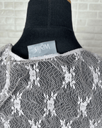 Wallis Lace Twist Front Sheer Blouse - Funkify