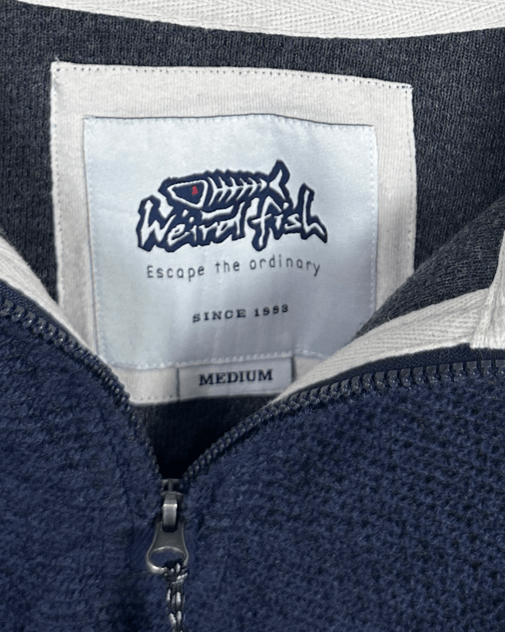 Weird Fish Quarter - Zip Sweatshirt - Medium - Funkify