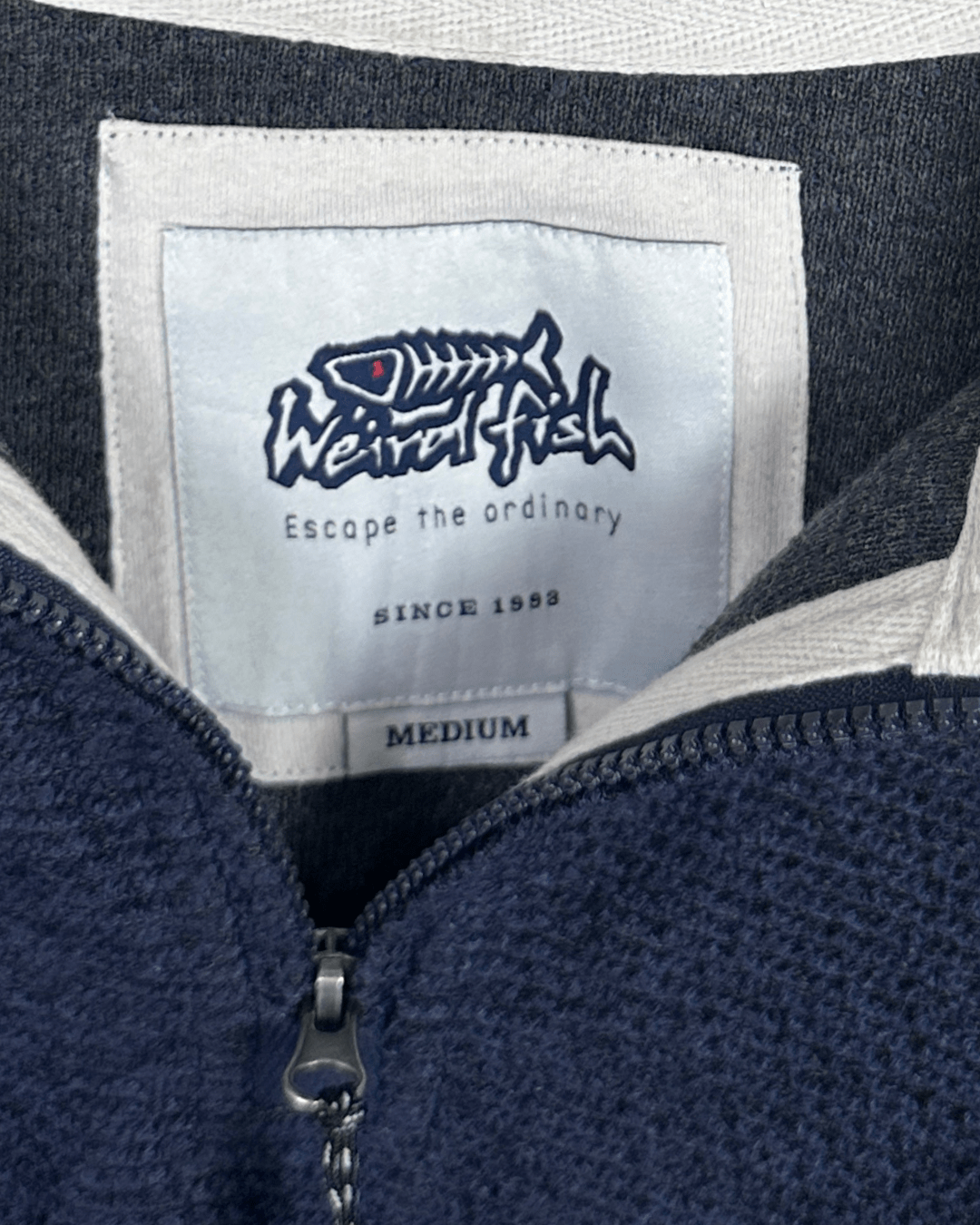 Weird Fish Quarter - Zip Sweatshirt - Medium - Funkify