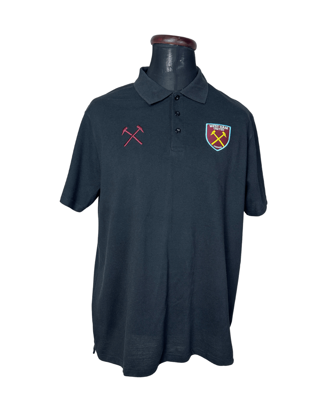 West Ham United Polo Shirt 2XL - Funkify