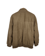 Westbury by C&A Genuine Cowhide Nubuck Leather Jacket XL - Funkify