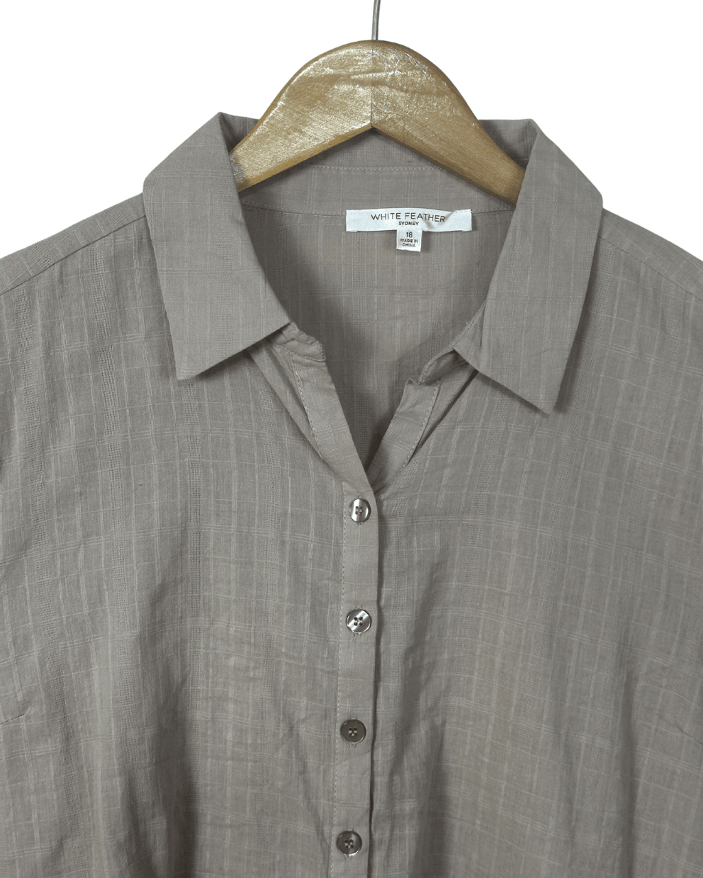 White Feather Women's Shirt - XL/ 2XL - Funkify