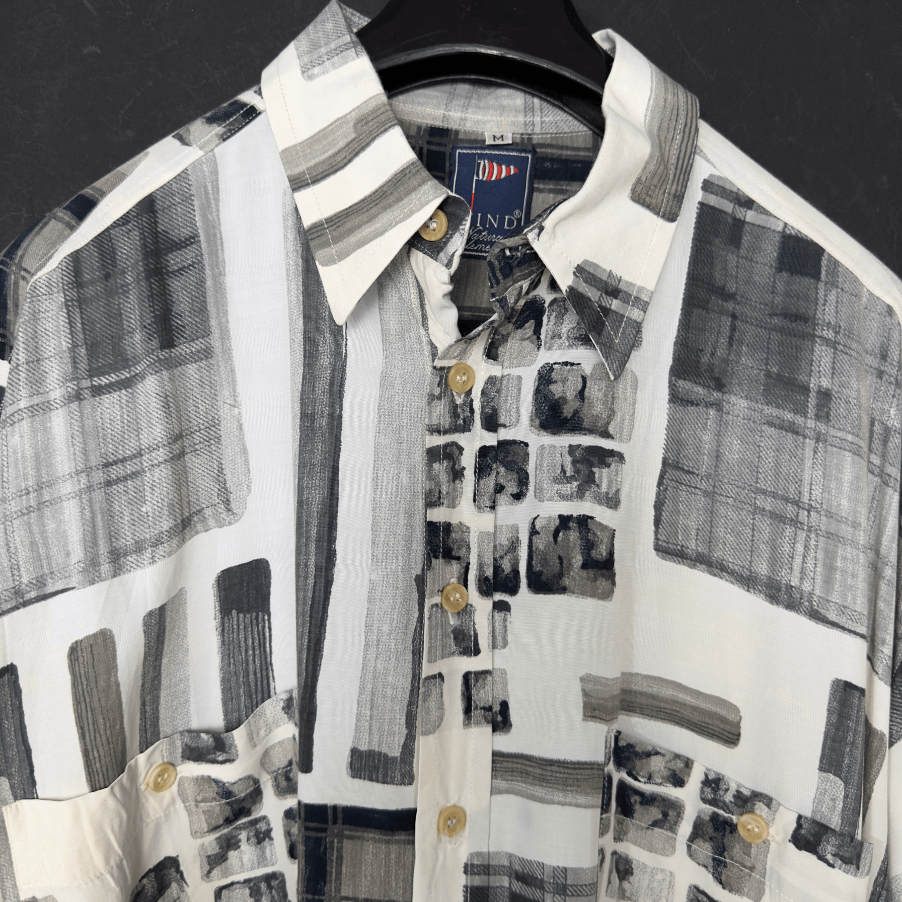 Wind Patterned Shirt - Funkify