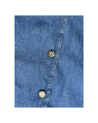 Women’s Embroidered Denim Shirt XL - Funkify