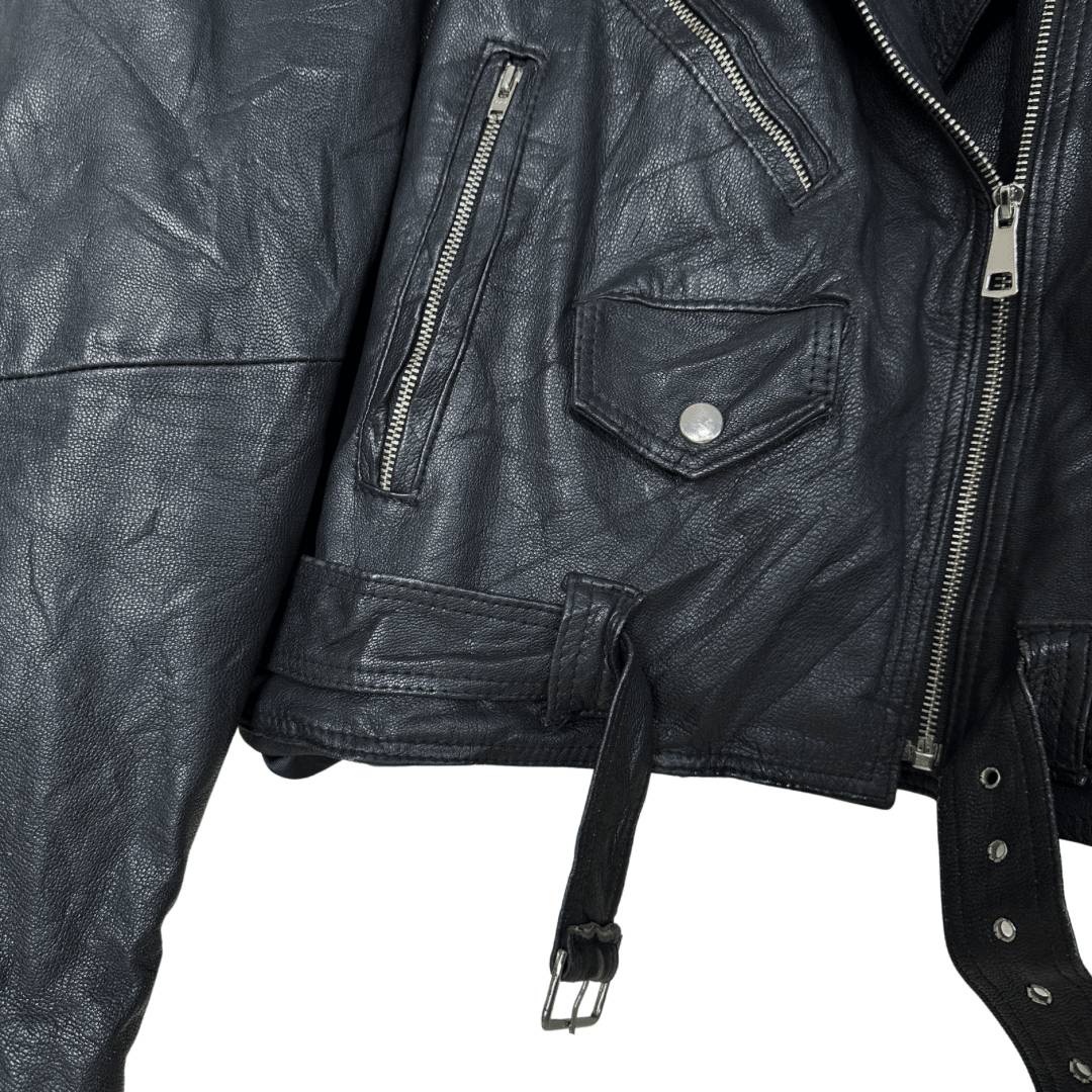 Women’s Genuine Leather Jacket Large - Funkify