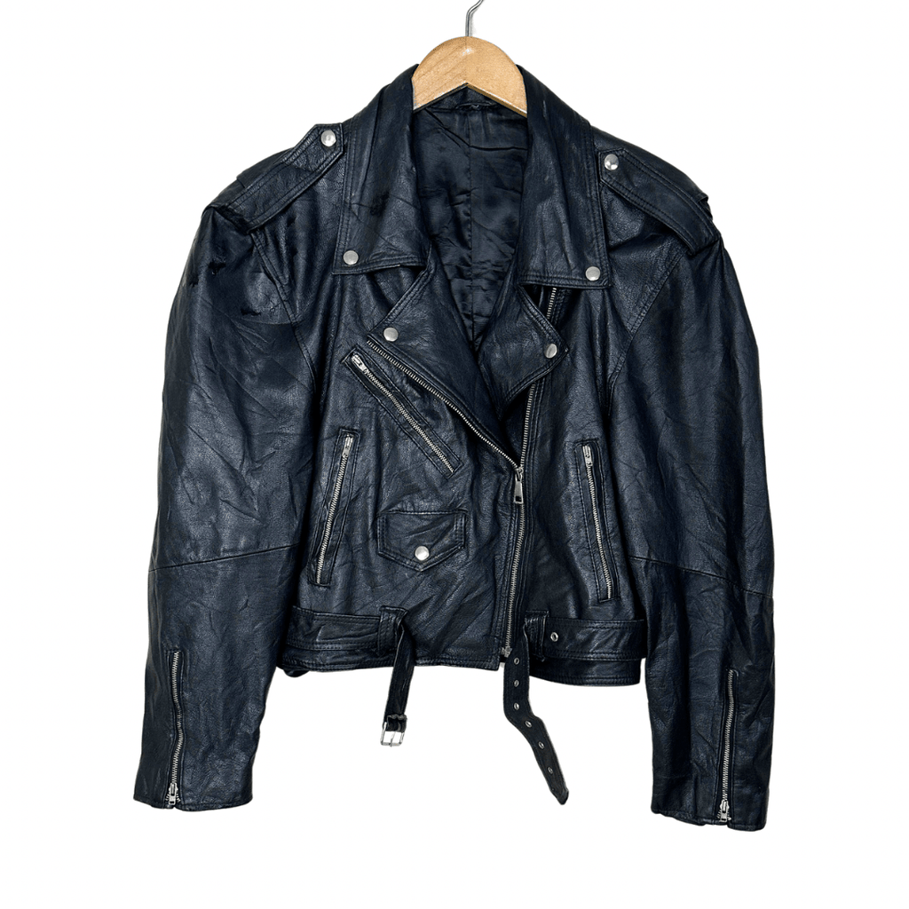 Women’s Genuine Leather Jacket Large - Funkify