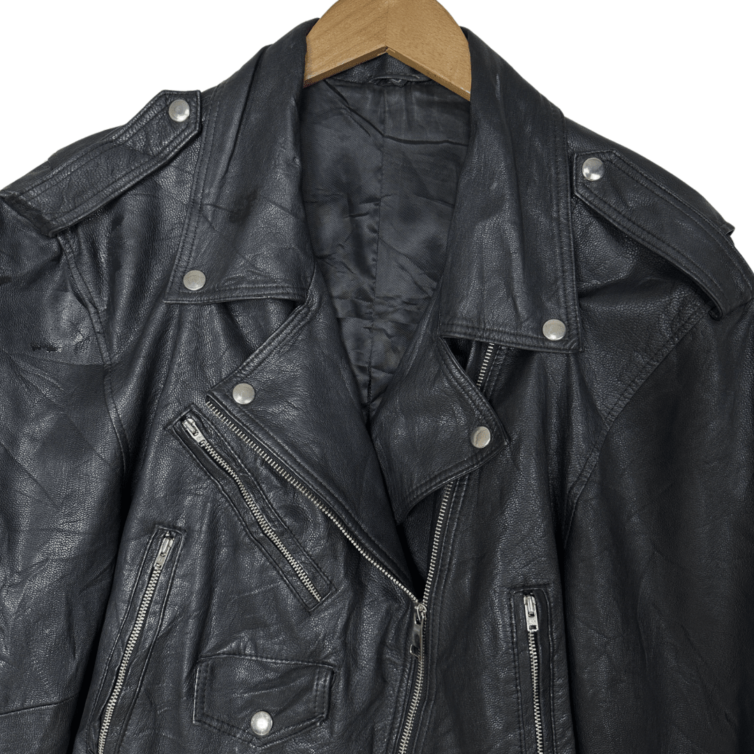 Women’s Genuine Leather Jacket Large - Funkify