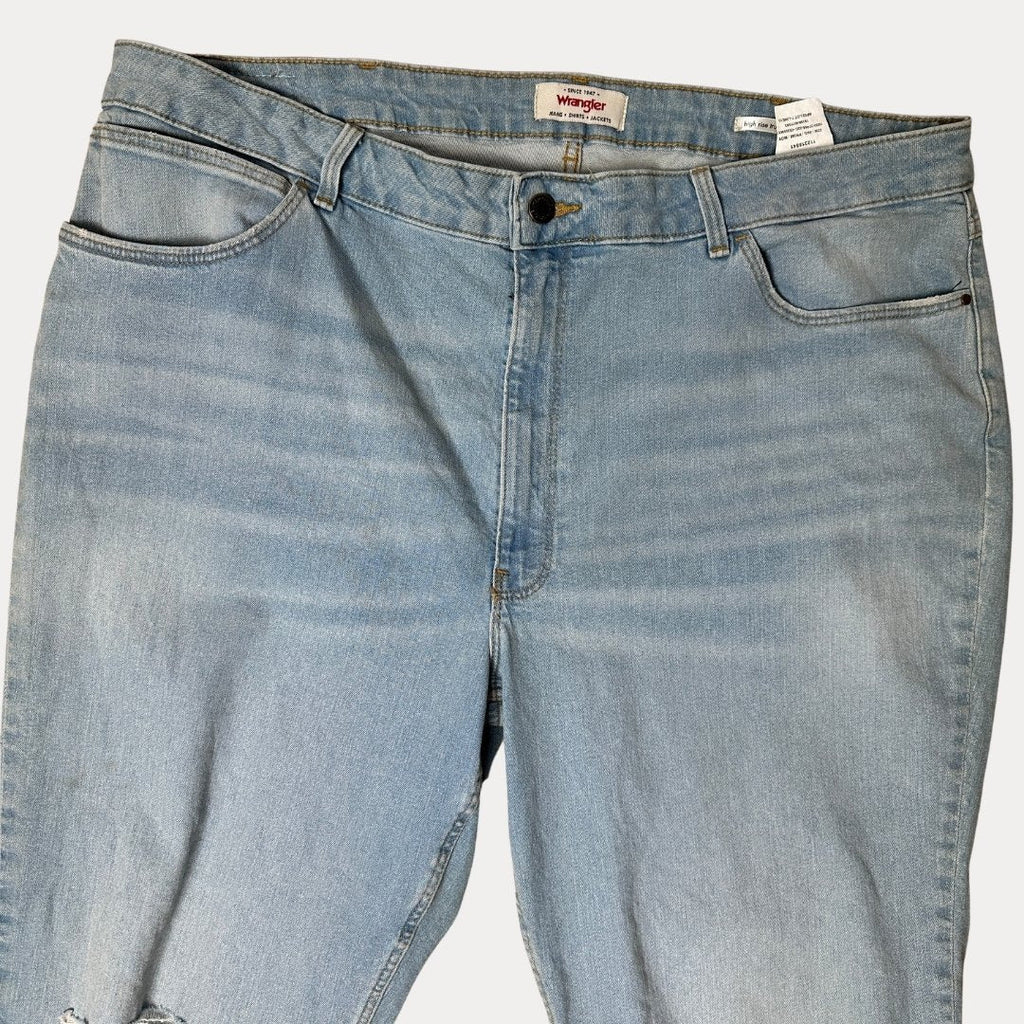 WOMEN'S Wrangler High Rise True Straight Leg Jeans - Funkify