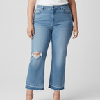 Wrangler high rise true straight leg women's jeans