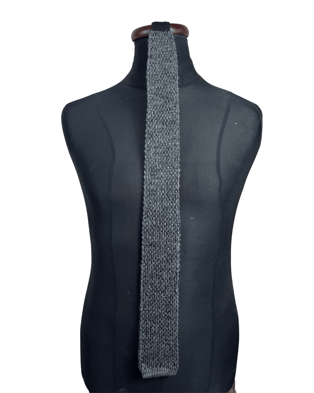 Wool necktie, 7.5 cm