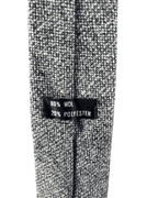 Wool and polyester necktie