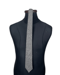 Wool and polyester necktie