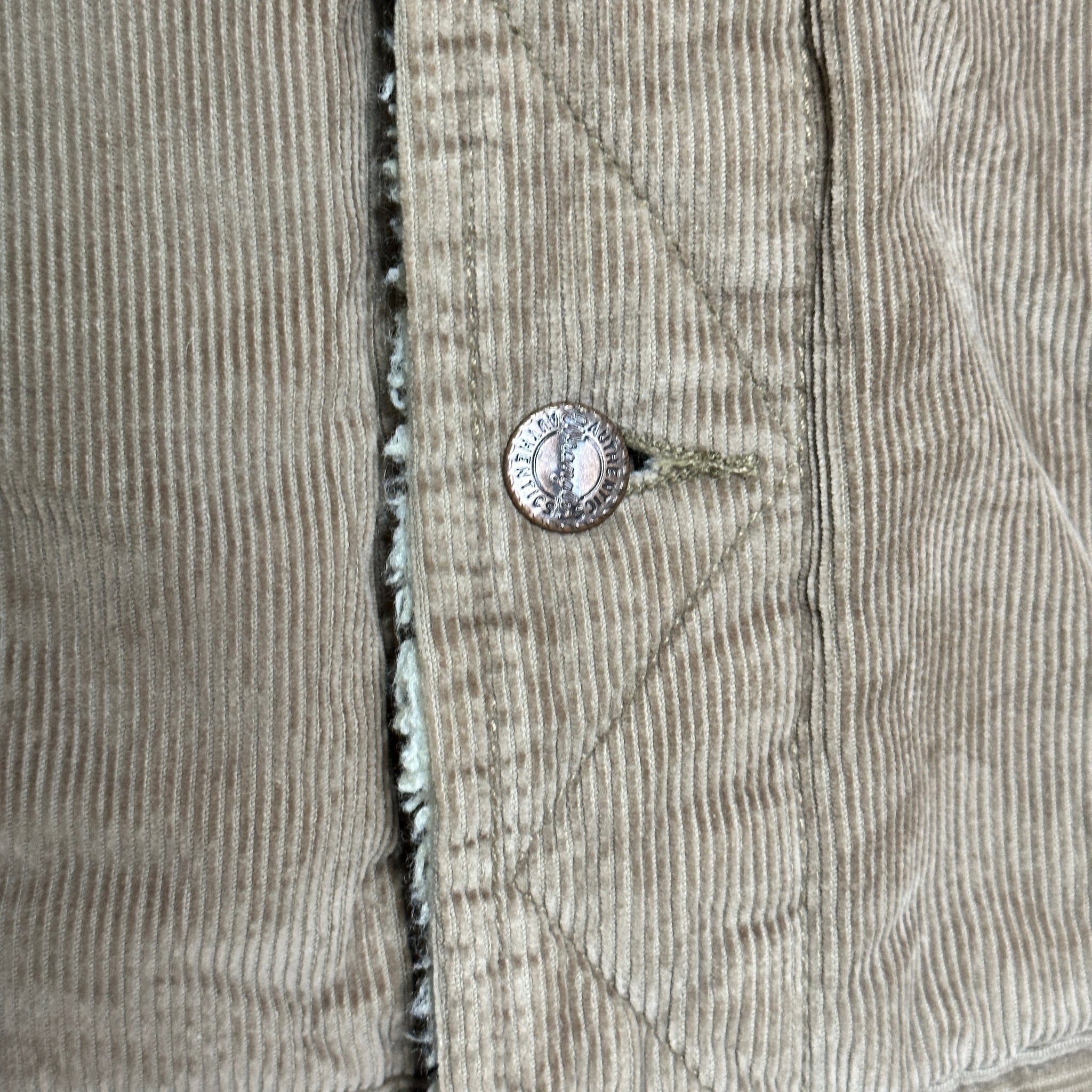 Wrangler corduroy Sherpa lined Jacket - Funkify